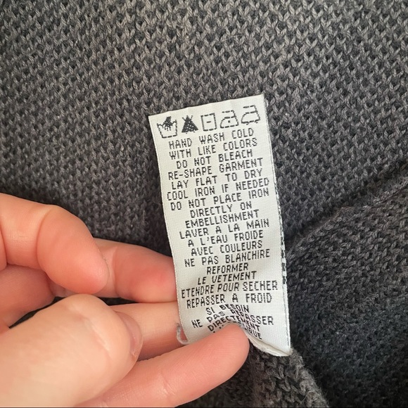 Billabong Black & Grey Open Cardigan - Picture 11 of 15